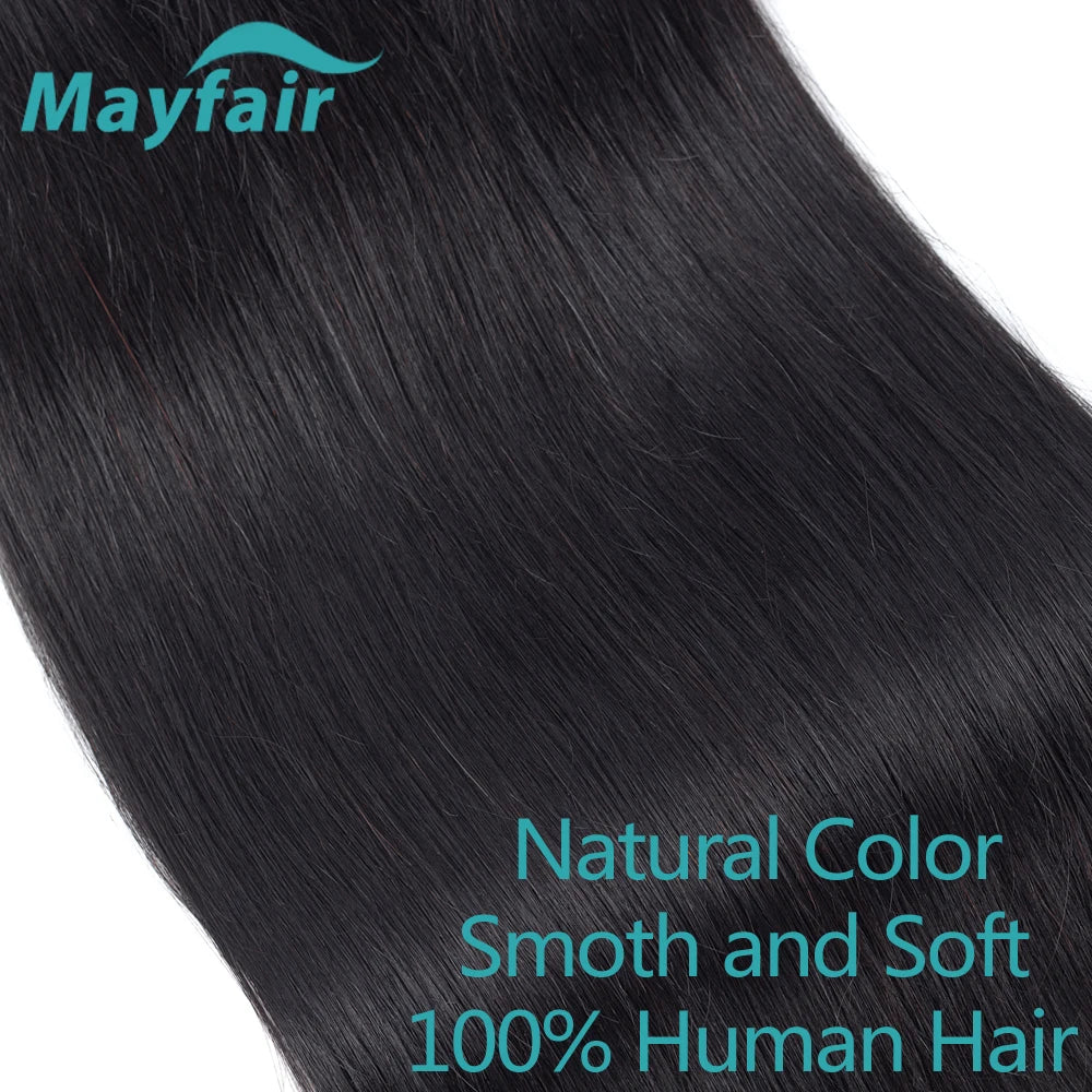 Natural Black Mayfair Straight Human Hair Bundles