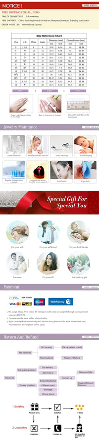 Elegant Fashion Sunflower 925 Sterling Silver Color Wedding Engagement Rings