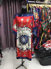 African dresses for women Sexy lady beach short dress