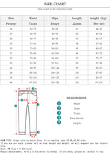 Woman High Elastic Stretch Denim Pants