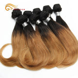 100% Human Short Curly Hair 8 Pcs Bundles