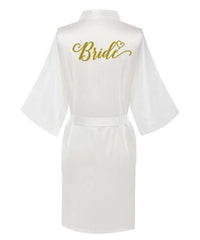 Satin Silk Royal Blue Bathrobe