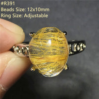 Ring Jewelry For Woman Lady Clear Crystal