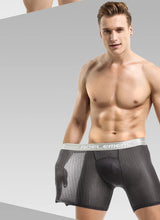 Mens Underwear Shorts Breathable Long Leg Underpants