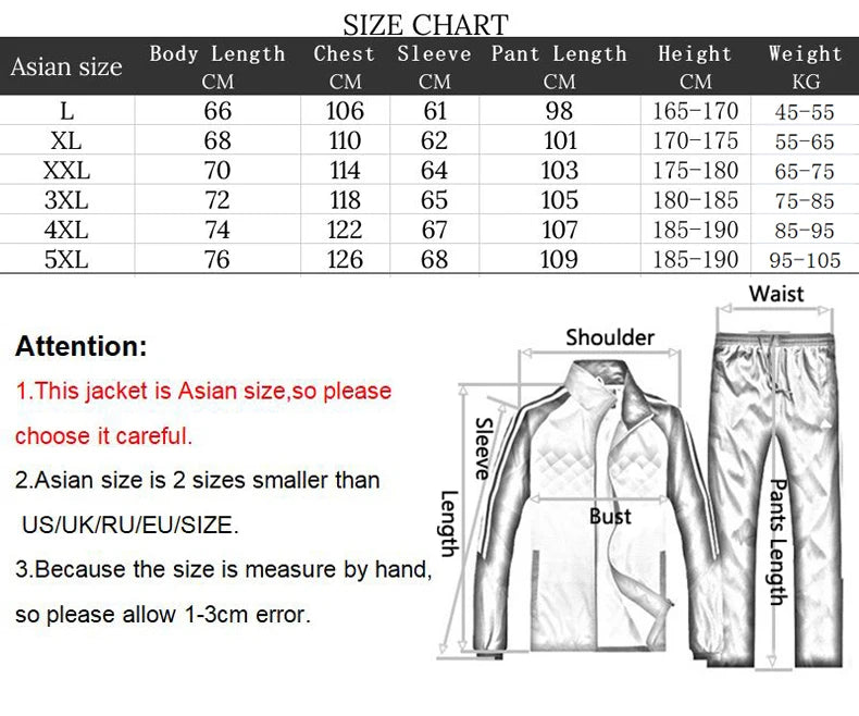 Men's Sportswear New Spring Autumn 2 Piece Sets