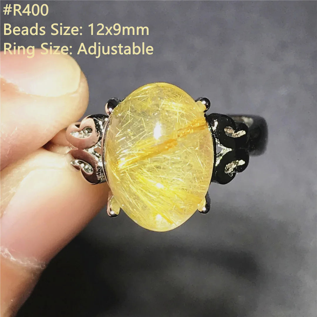 Ring Jewelry For Woman Lady Clear Crystal
