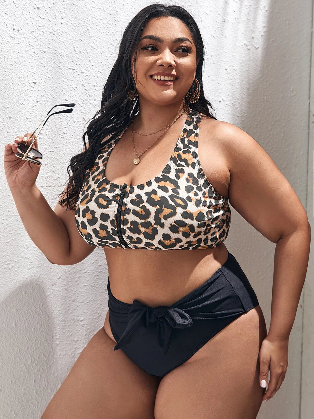 High Waist Floral Swimwear Set