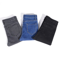 Woman High Elastic Stretch Denim Pants