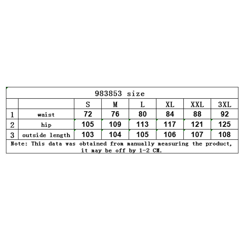 Fashion Retro High Waist Pants