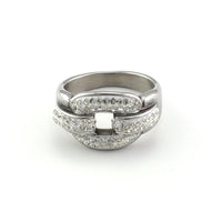 New Design Luxury Shiny Crystal Rings 18 K