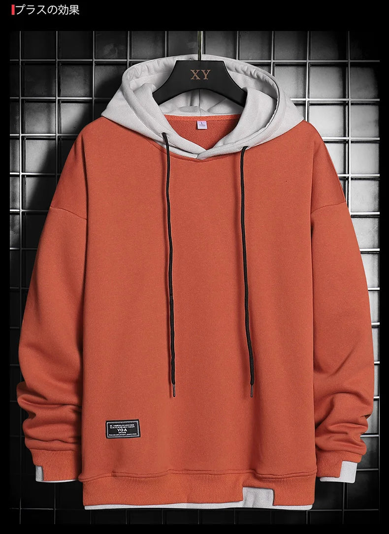 Casual Oversized Men  Harajuku Hip Hop Sweatshirt