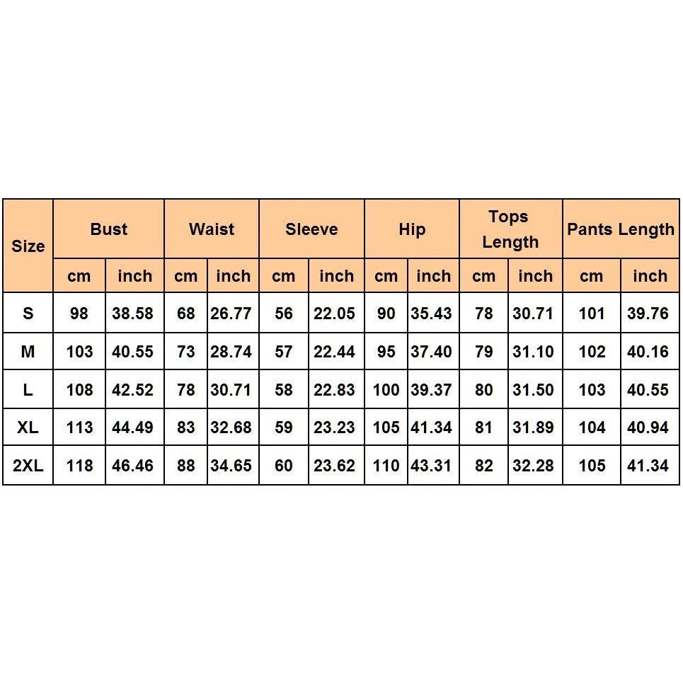 2 Pcs Stripe Print Long Sleeve Tops and Pant Set