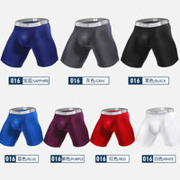 Mens Stretch Boxer Brief Underwear Breathable Stretch Underwear for Men Boy Modal Cotton Leg Boxers Set 4 Pack Plus size