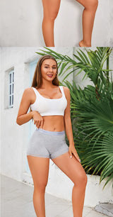 3Pcs Women's Lace Panties Cotton boxer briefs Seamless Sports Boxers Underwear Female Briefs Lingerie Intimate Underpant S-XXL