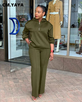 Loose Long Sleeve Women Sporty Hoodies Set