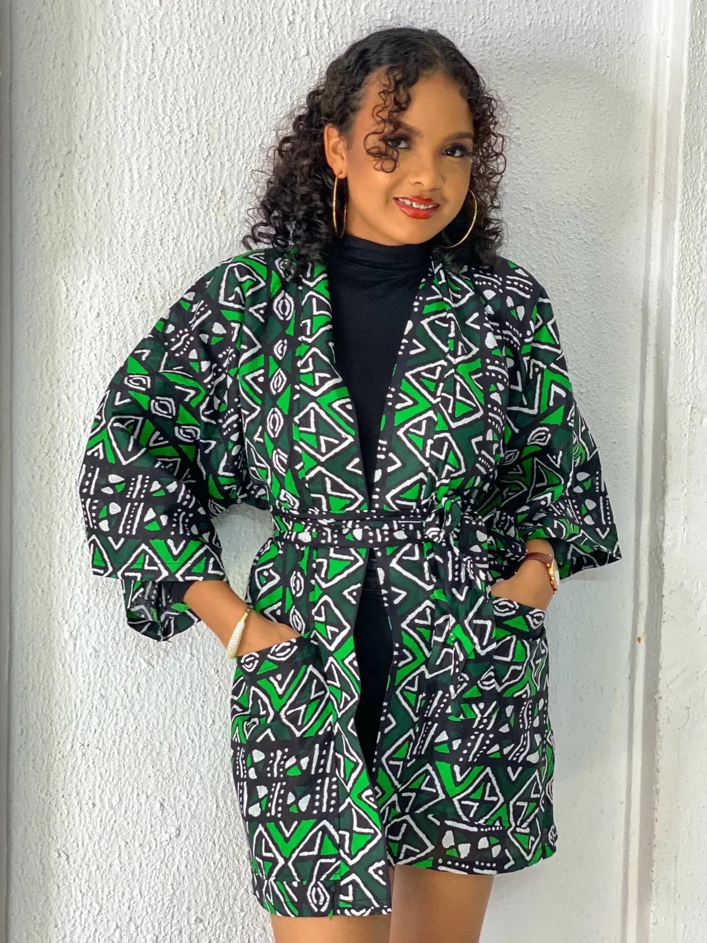 Traditional African Floral Print Rich Bazin Vestidos