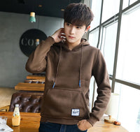 Men's Fleeced Hooded Sweatshirt