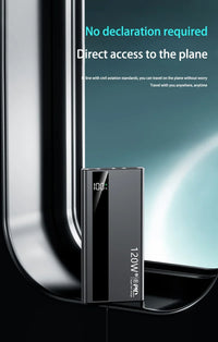 OnePlus 200000mAh Power Bank Large Capacity 120W Super Fast Charging PD20W Power Bank Digital Display Suitable  All Phones