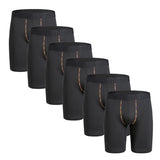 6pcs Men's long boxers
