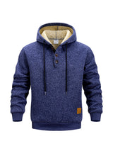 Men's Long Sleeve Fleece Hoodie