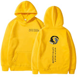 New Trendy Print Versatile Men Hooded Sweatshirt