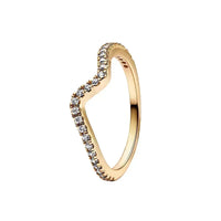 925 Sterling Silver Classic Square Heart Crown Ring