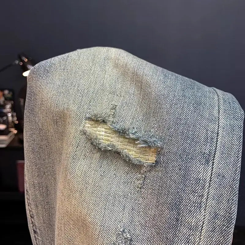 Men's Vintage Ripped Harlan Jeans