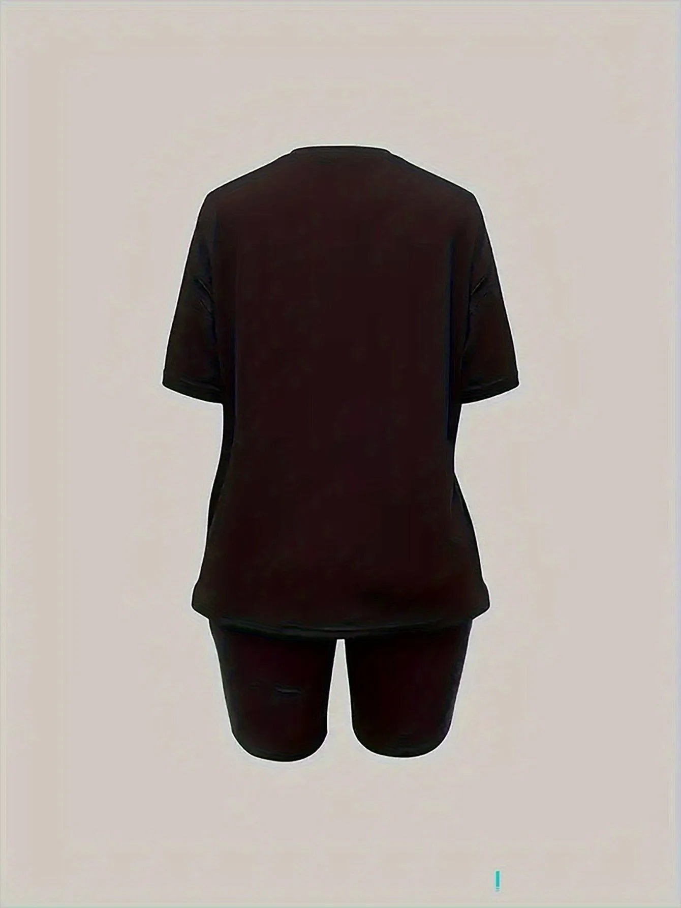 Short Sleeve T-Shirt with Running Athletic Shorts