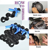 Brazilian Natural Body Wave Human Hair