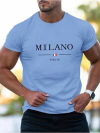 Milano Print Comfortable Cotton T-Shirt