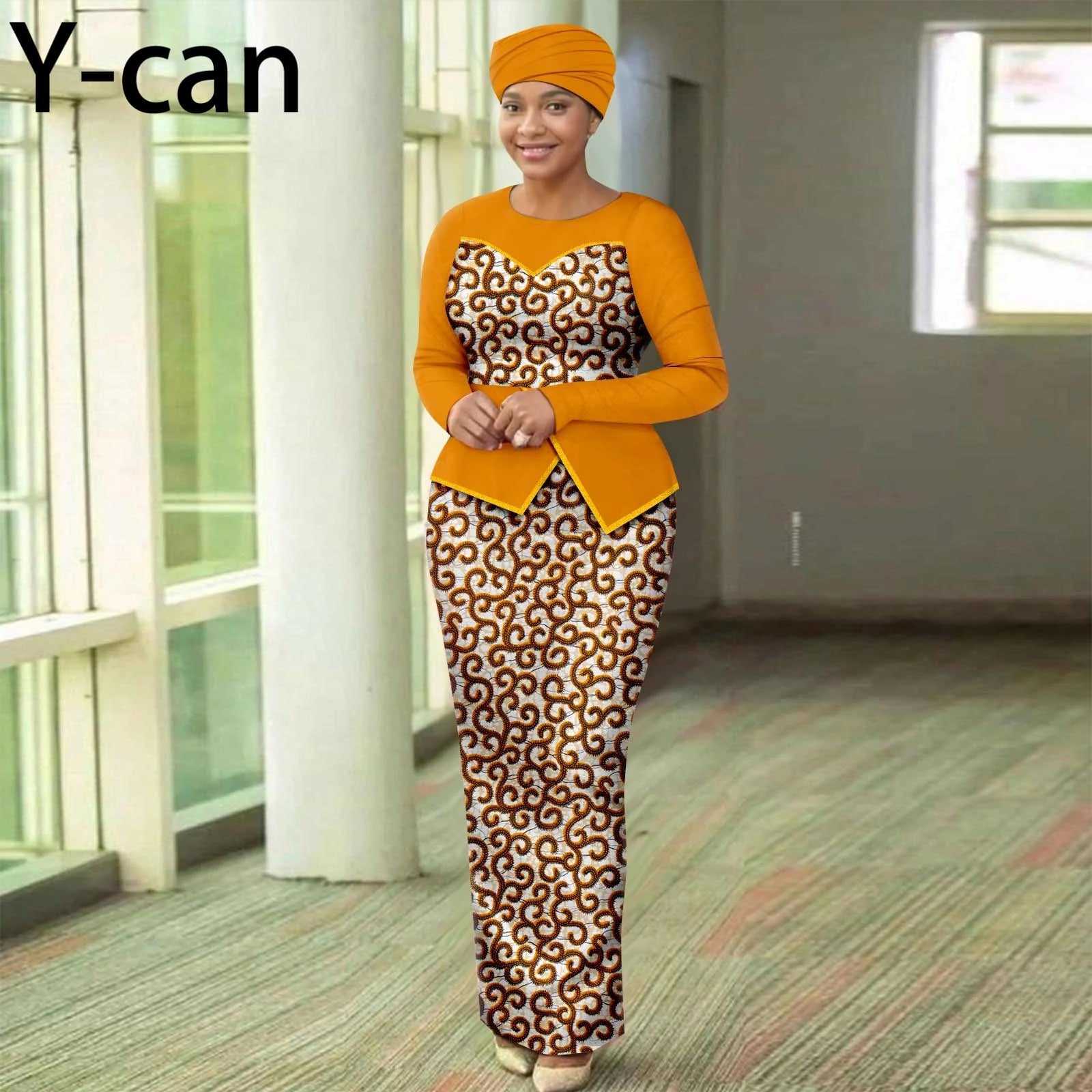 African Dresses for Elegant Patchwork Women Gown