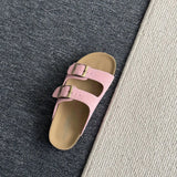 Casual Anti-Skid Flat Fabric Slides