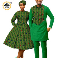African couple to match outfits Sets - Y22C075