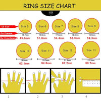 18K gold-plated ring, diamond inlay, luxurious customization