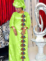 African Dresses for Women Traditional Wedding Boubou Kaftan