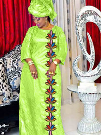 African Dresses for Women Traditional Wedding Boubou Kaftan