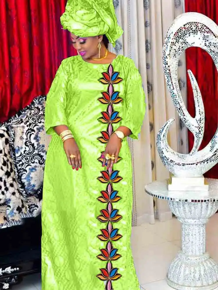 African Dresses for Women Traditional Wedding Boubou Kaftan