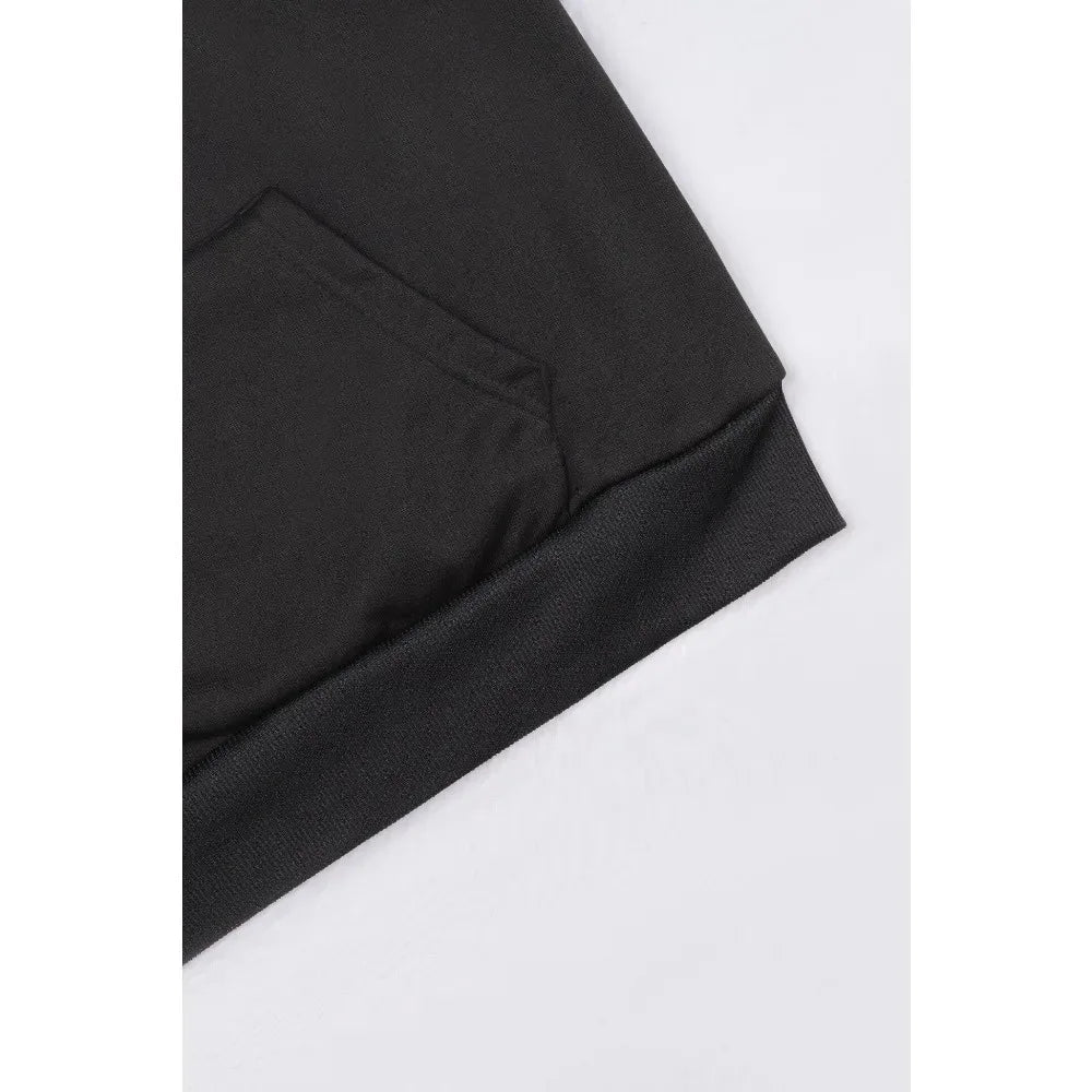 Men's Plus Size Printed Casual Hoodie