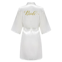 Sexy Women Bridesmaid Printed Robes