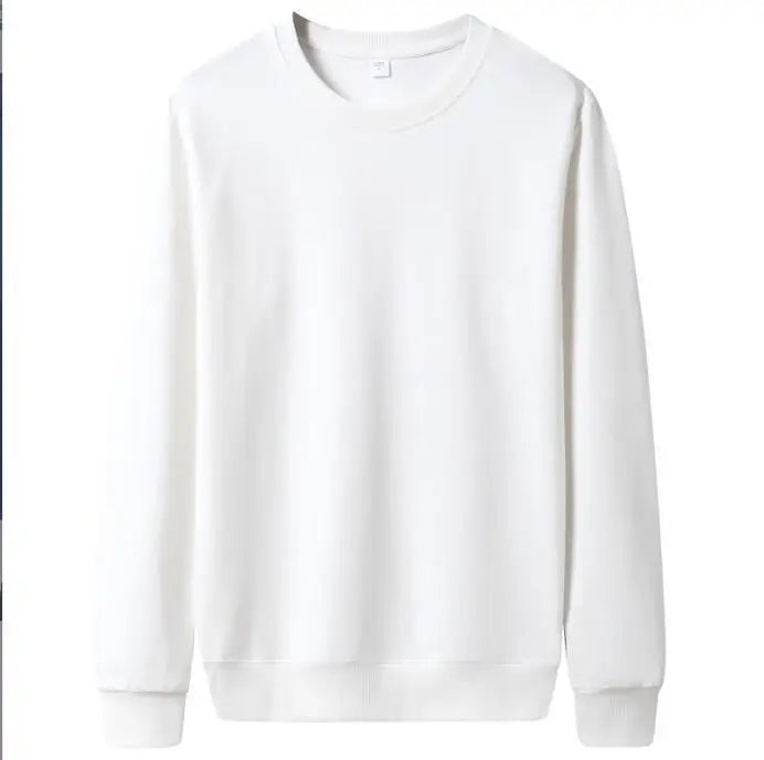 Men Casual Solid Color Sweatshirt