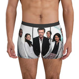 Boxer Underpants Shorts House MD Panties Men Soft Underwear for Homme Man Boyfriend Gifts