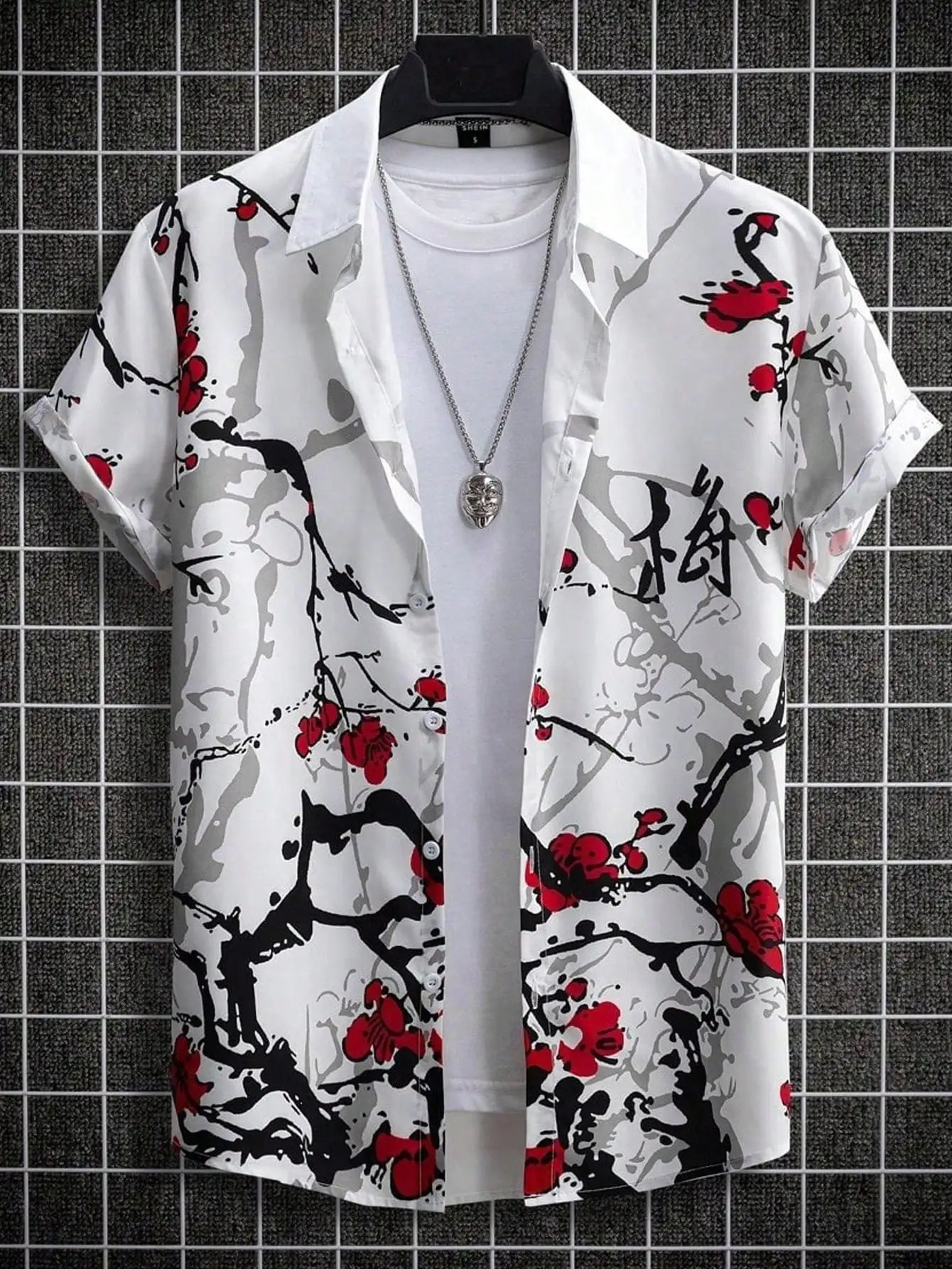 3D Printed Men's Short Sleeve Shirt