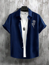 3D Printed Men's Short Sleeve Shirt