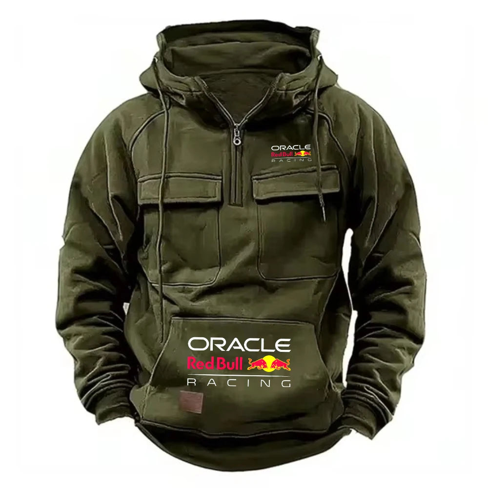 Men's Multi-Pocket Hoodie