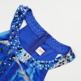 Afro-Fashion Sleeveless Chiffon Maxi Long Dress for curve pretty afro-queens