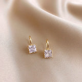 Gold Plated Pearl Heart Stud