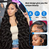 Xcurly Hd Transparent 13x6 Body Wave Lace Front Wigs