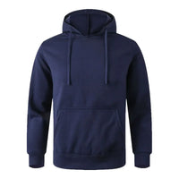 iCool Solid Color Versatile Men Hoodie