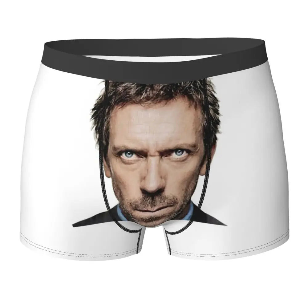 Boxer Underpants Shorts House MD Panties Men Soft Underwear for Homme Man Boyfriend Gifts