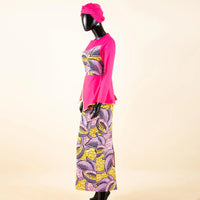 African Dresses for Elegant Patchwork Women Gown